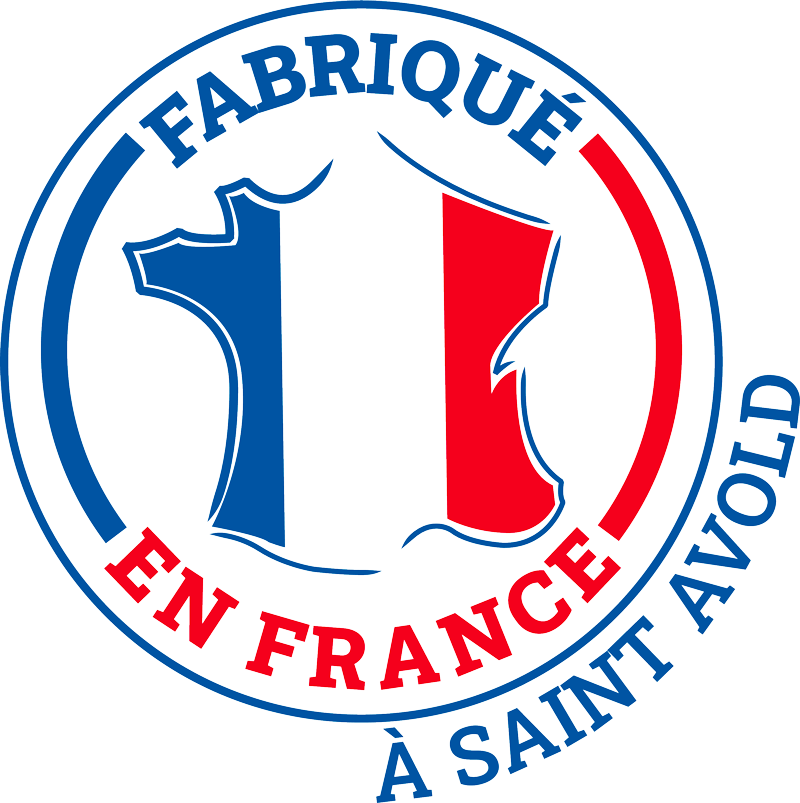 logo fabriqué en France à Saint-Avold