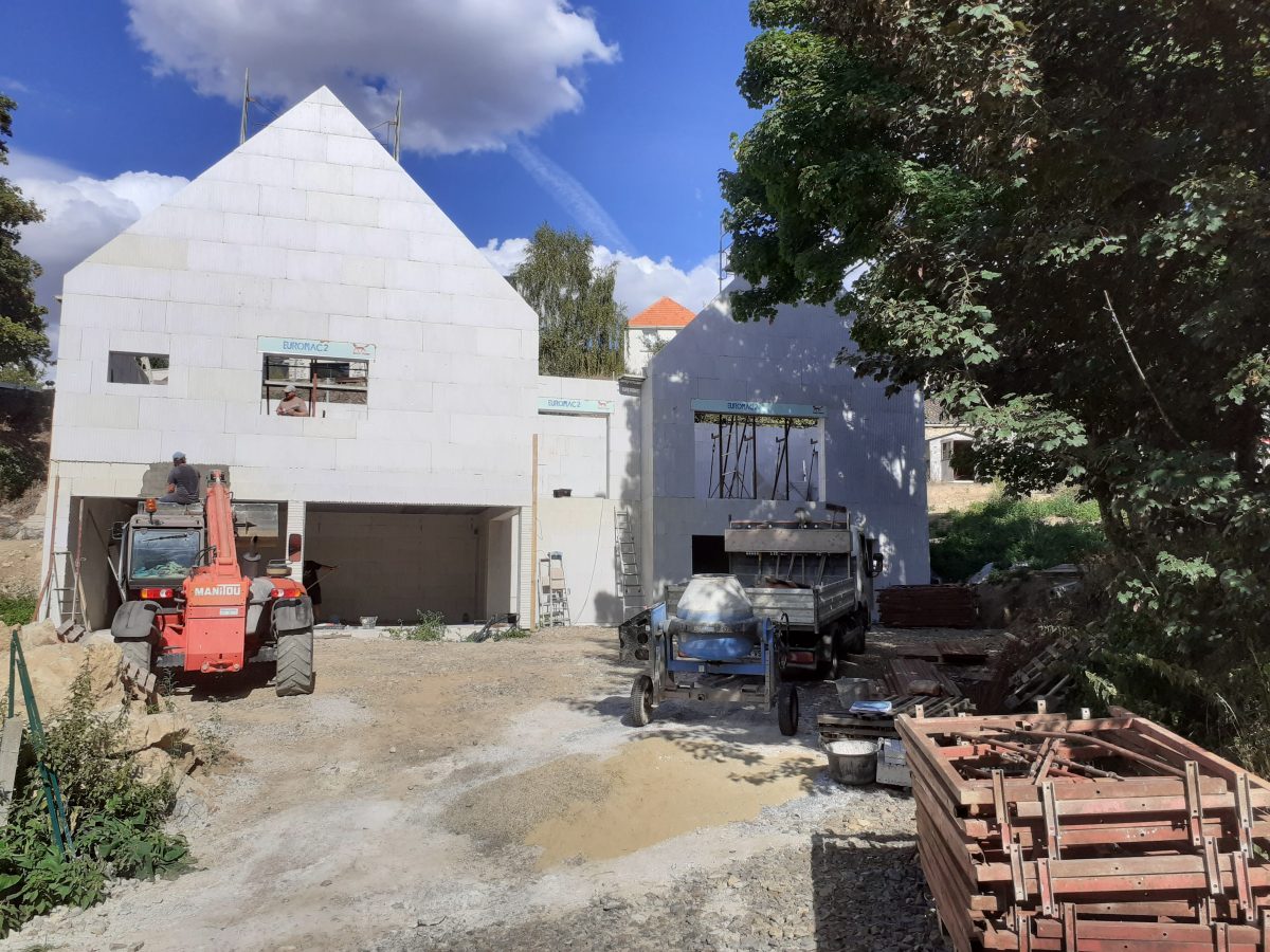 Maison à Clecy - construction