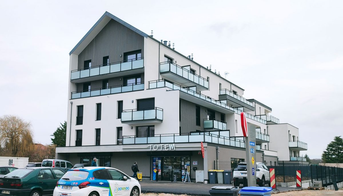 Bâtiment fini à Chevigny